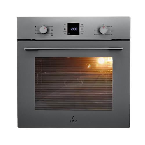 Электрический духовой шкаф LEX EDM 076 GR серый