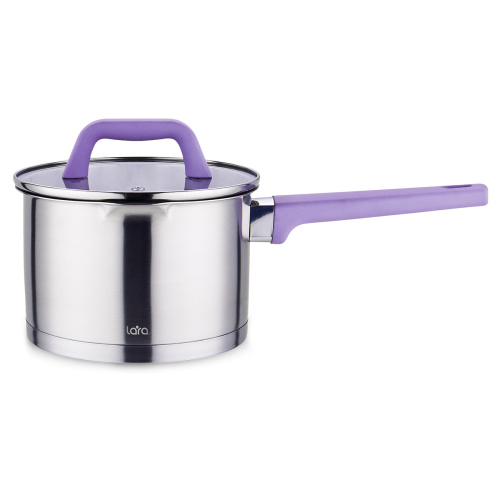 Сотейник Lara LR03-21 Лаванда нерж
