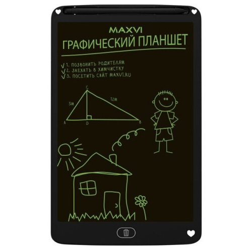 Графический планшет MAXVI MGT-02 black