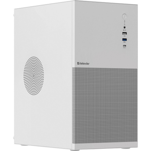 Корпус Defender Apex Metal (25022) белый, mATX,Type C(3.0), USB3.0