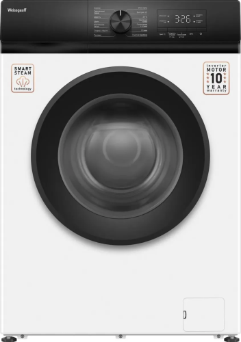 Стиральная машина Weissgauff WM 39106 Inverter Steam Black