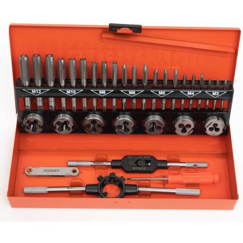 Набор метчиков и плашек Gigant STD32 32 предмета