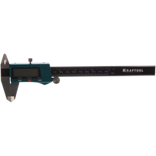 Штангенциркуль электронный Kraftool 34460-150 металлический/150мм