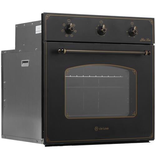 Электрический духовой шкаф De Luxe 6006.03эшв-062 черный