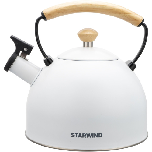 Чайник металлический Starwind SW-CH1712 Chef Country белый