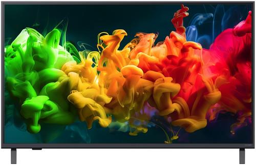 43" (108 см) Телевизор LG 43QNED80B6B черный