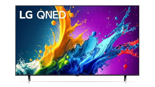 43" (108 см) Телевизор LG 43QNED80T6A черный