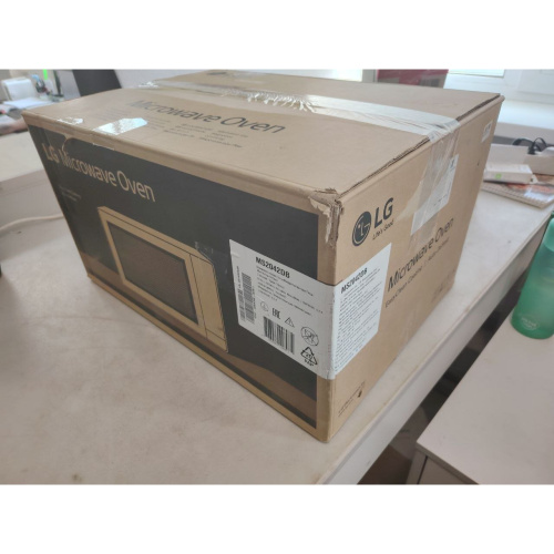УЦ Микроволновая печь LG MS2042DB черный (плохая упаковка, нет гар. талона. б/у, ремонт ТЭНа)