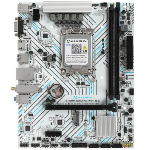 Материнская плата MAXSUN B760M GAMING WIFI ICE