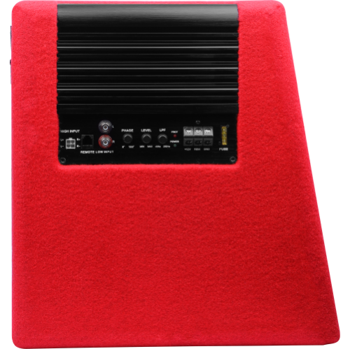 Сабвуфер автомобильный Ural АС-У12А Красный