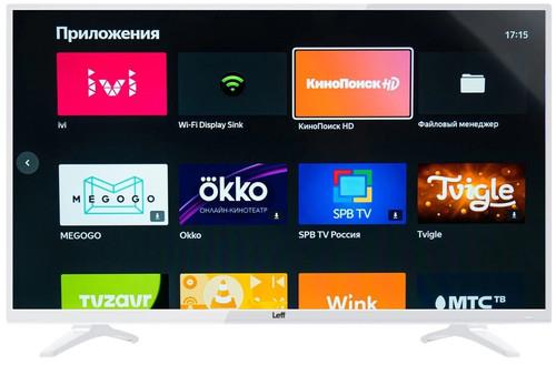 39.5" (100 см) Телевизор Leff 40F541T белый