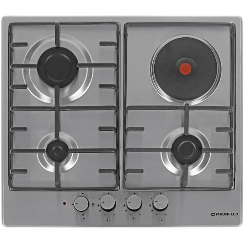 Комбинированная варочная поверхность MAUNFELD EEHS.64.3CS/KG