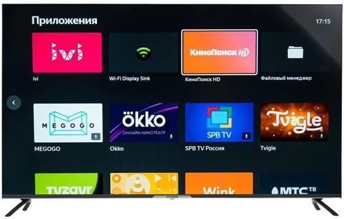 55" (140 см) Телевизор Hyundai H-LED55BU7003 черный
