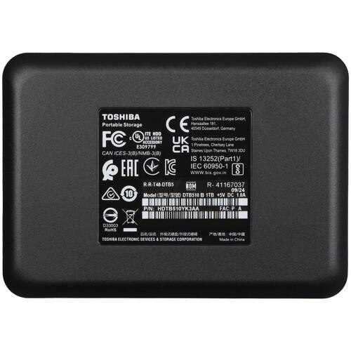 1 ТБ Внешний HDD Toshiba Canvio Basics [HDTB510YK3AA]