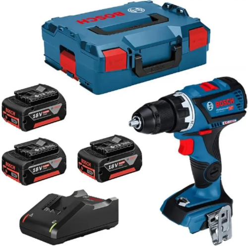 Дрель-шуруповерт Bosch GSR 18V-60C с АКБ и ЗУ (0615990L8E)