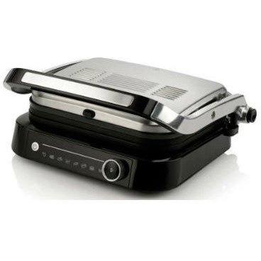 Электрогриль Gorenje Gcg2100S Черный/Серебристый