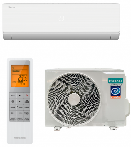Сплит-система Hisense AS-13UW4RYRHB04 Vibe DC Inverter 2026 Wi-Fi