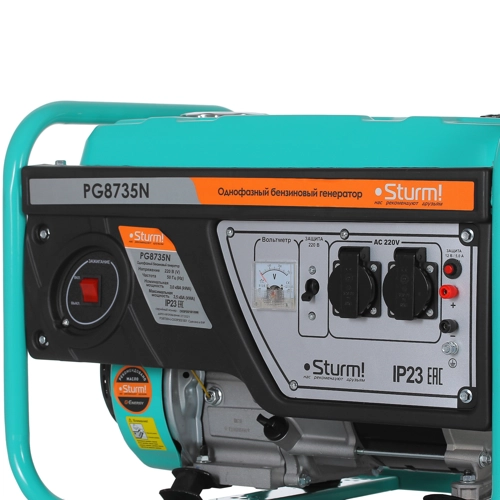 Бензогенератор Sturm! PG8735 N