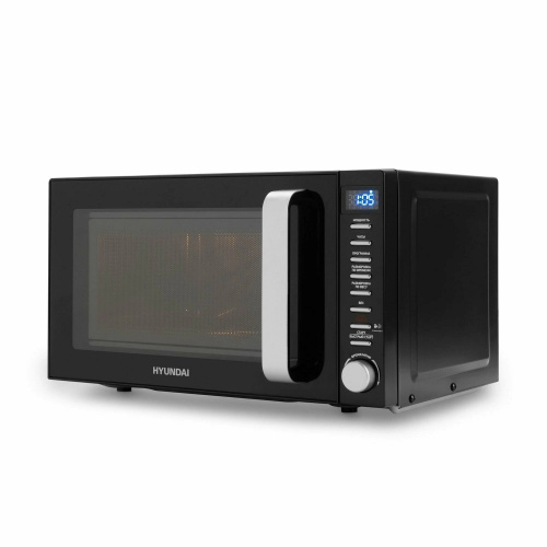 Микроволновая печь Hyundai HYM-D3044 черный/серебристый