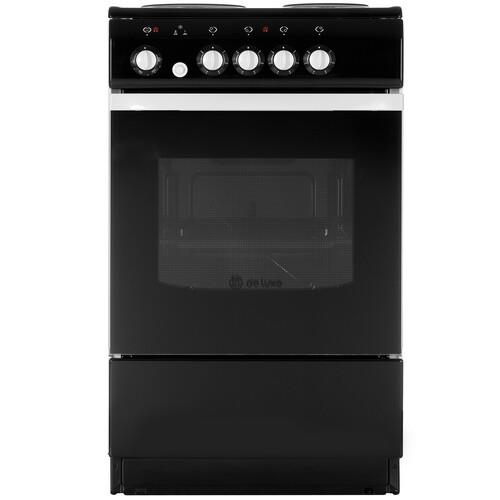 Электрическая плита De Luxe 5004.12Э черный