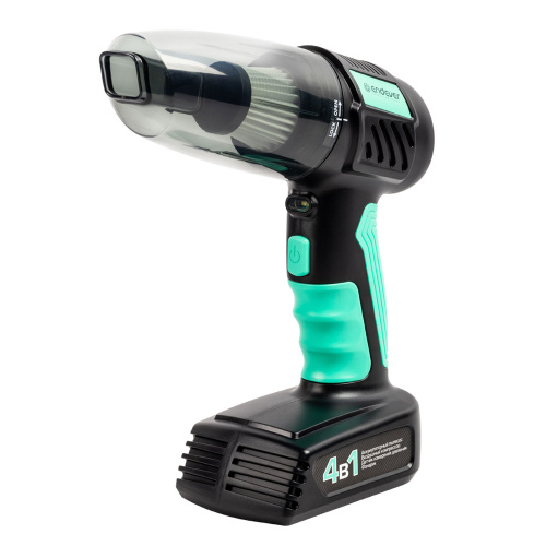 Автопылесос Endever SkyClean VC-295, мятный/черный