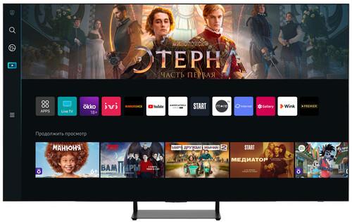 65" (163 см) OLED-телевизор Samsung QE65S90CAUXCE черный