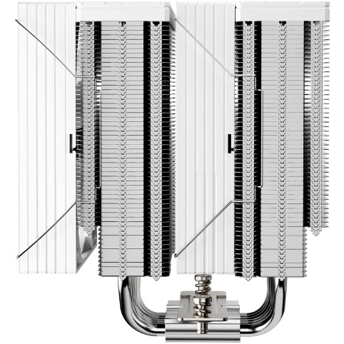 Кулер 1STPLAYER Cryo CY12-D White (CY12-D-WH) / 6HPx6mm, dual tower, 2x120mm fans, 750-1900 RPM, 57.6 CFM, 38.2 dBA
