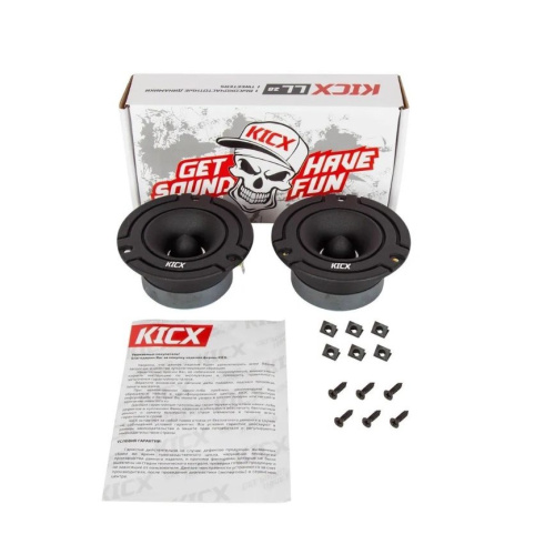 Колонки автомобильные Kicx LL 28 (без решетки)