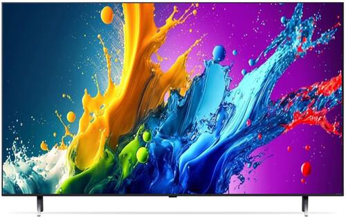 86" (217 см) LED-телевизор LG 86QNED80T6A черный