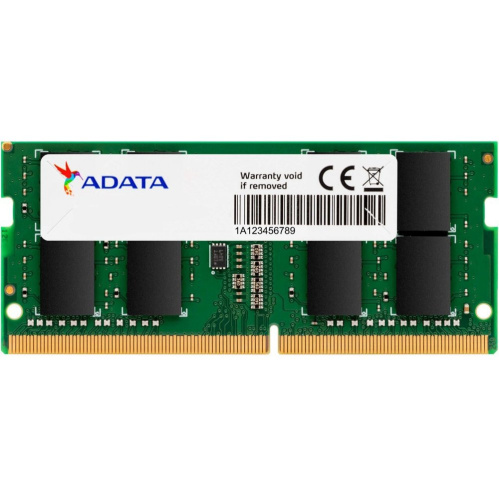 ОЗУ A-Data AD4S32008G22-SGN DDR4 8Gb 3200MHz PC4-25600 CL22 SO-DIMM 260-pin 1.2В single rank