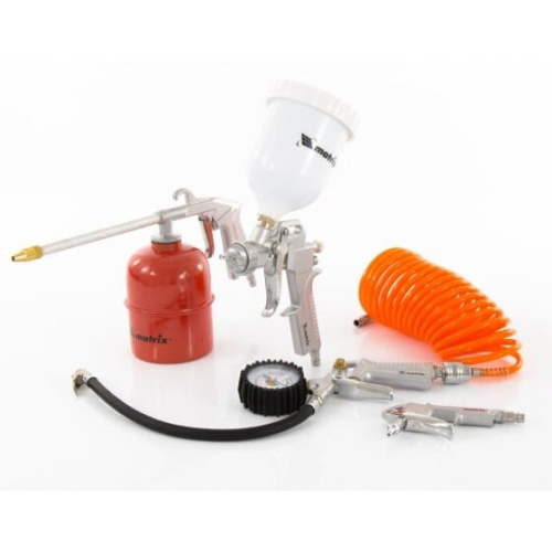 Набор пневмоинструмента Matrix 57304 5 предметов