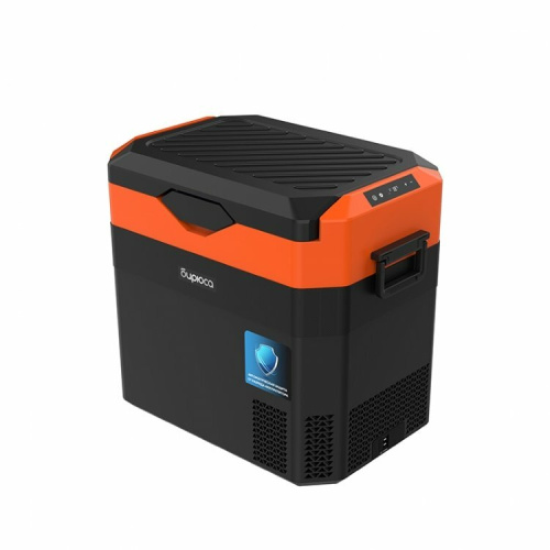 Автохолодильник Бирюса НС-38P7 оранжево-черный