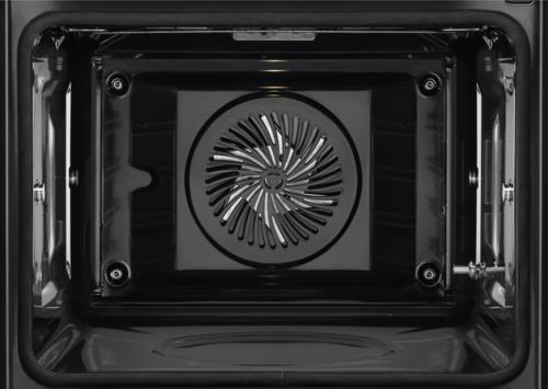 Электрический духовой шкаф AEG BPE558370M серебристый