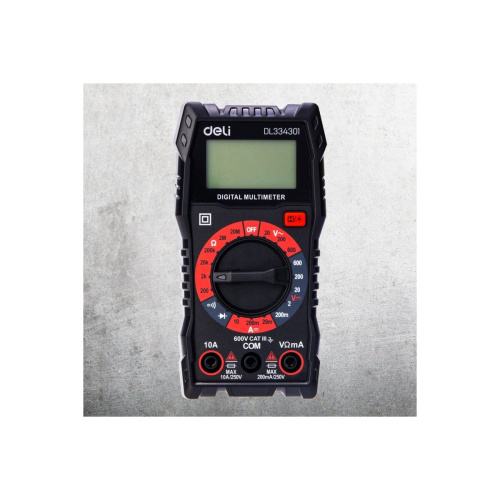 Цифровой мультиметр Deli DL334301