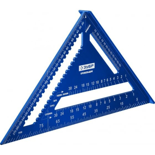 Угольник универсальный кровельный ЗУБР Кровельщик 34391-30 300мм/5-в-1