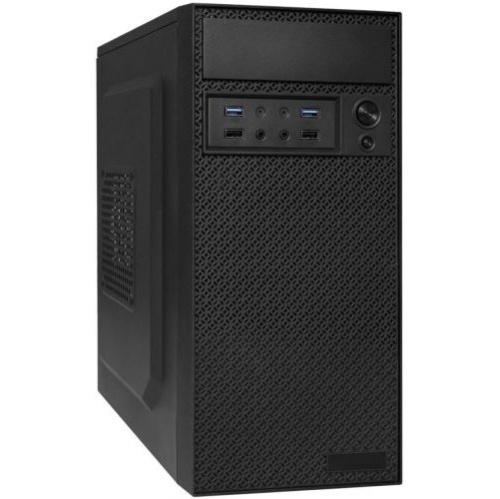 Корпус Exegate BAA-109U2 EX291271RUS Minitower (mATX, без БП, 2*USB+2*USB3.0, аудио, черный)