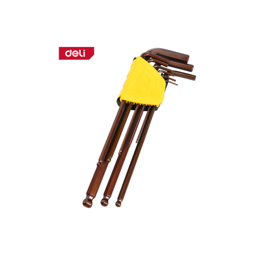 Набор ключей шестигранных Deli DL230809G 9 шт