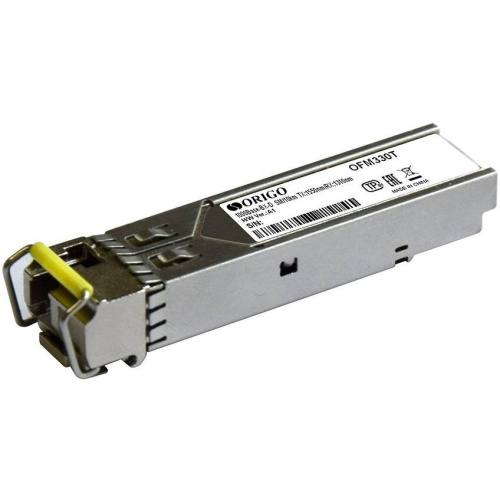 SFP-трансивер ORIGO OFM330T/3KM/B1A WDM 1000Base-BX-D (Simplex SC), Tx 1550 нм, Rx 1310 нм, одномод, до 3км