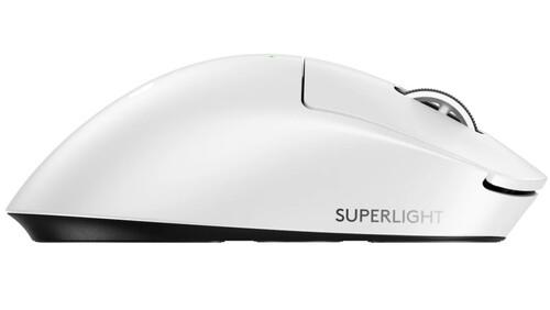 Мышь беспроводная/проводная Logitech G PRO X Superlight 2 Dex [910-007365] белый