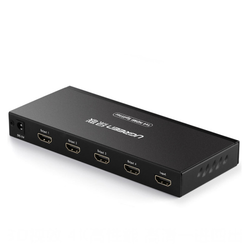 Сплиттер UGREEN 40202EU HDMI Splitter 1 In 4 Out EU Black