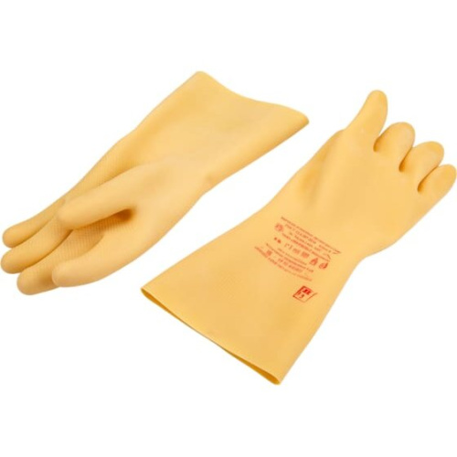 Перчатки диэлектрические Мерион ПЕР121.3 класс 0 ГОСТ 12.4.307-2016 размер 3