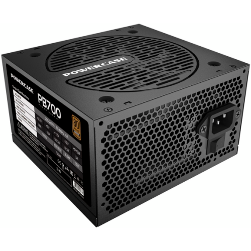 Блок питания Powercase PB700 (PS-700B-DC) (80 Plus Bronze, ATX 2.31, 700W, APFC, DC-DC, 120mm Fan)