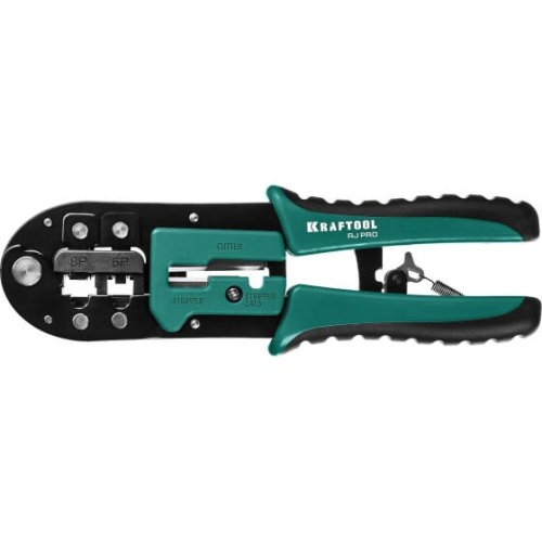 Кримпер Kraftool RJ-Pro 22698 универсальный, RJ45, RJ11/RJ12
