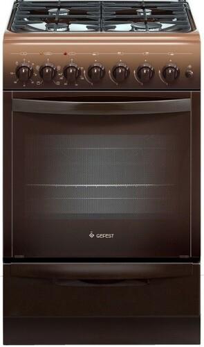 Комбинированная плита Gefest ПГЭ 5102-02 0301 коричневый