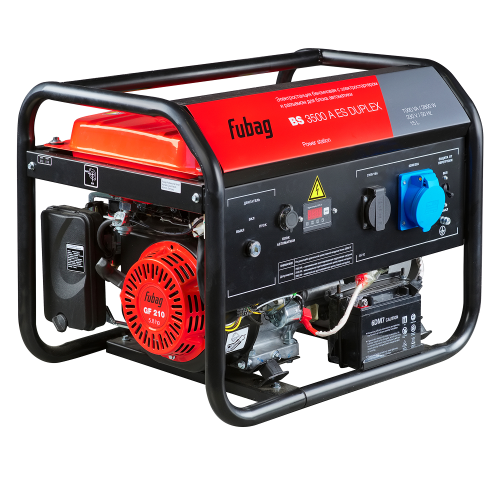 Бензиновый генератор FUBAG BS 3500 A ES DUPLEX