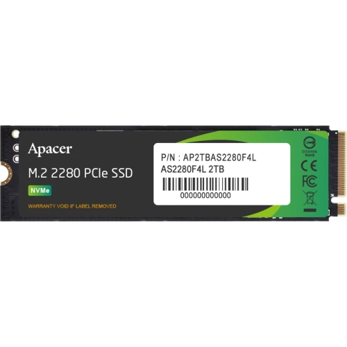 SSD APACER AP2TBAS2280F4L-1 1TB M.2 2280 NVMe PCIE 5.0 x4 12000/11800