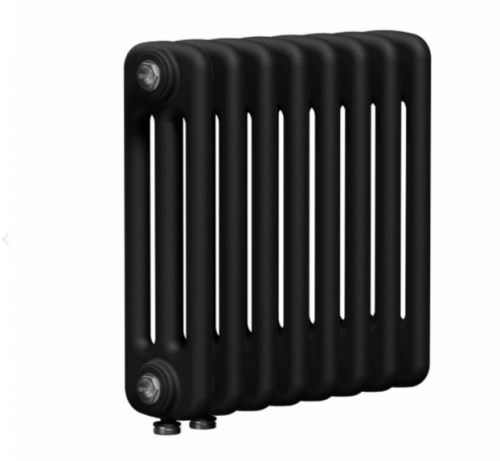 Стальной трубчатый радиатор Rifar Tubog 3057/28 нижнее подключение D1 антрацит