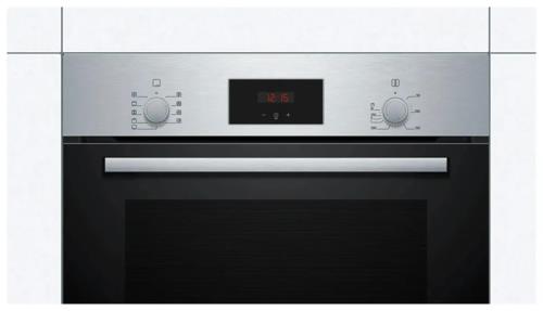 Электрический духовой шкаф Bosch HBF114ES0 серебристый