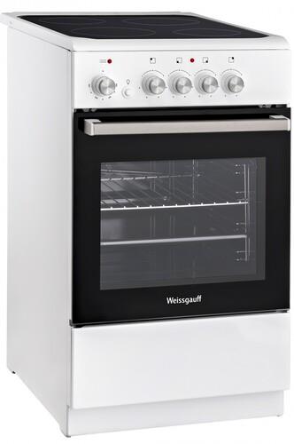 Электрическая плита Weissgauff WES E2V12 WS белый