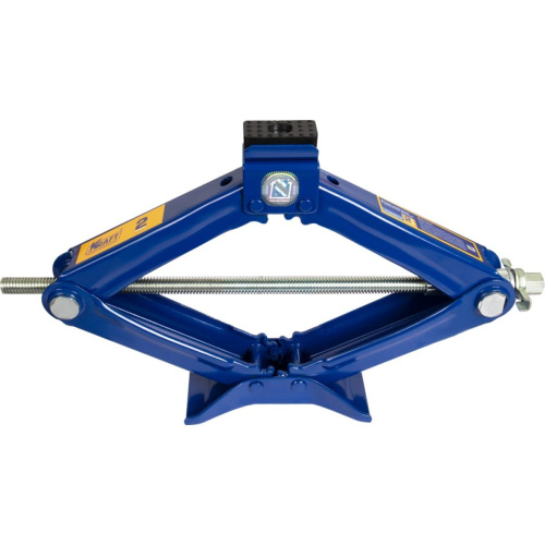 Домкрат ромбический KRAFT KT 800072 с трещоточной рукояткой 2 т.